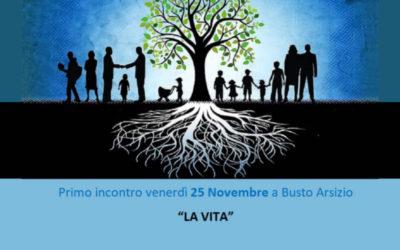 Percorso di costellazioni familiari spirituali: primo incontro 25 Novembre 2022 – La Vita