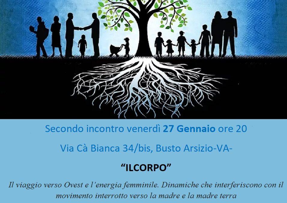 Percorso di costellazioni familiari spirituali: secondo incontro 27 Gennaio 2023 – Il Corpo