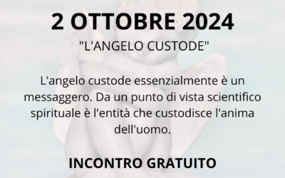 Percorso di costellazioni familiari spirituali: 2 Ottobre 2024 – L’angelo custode